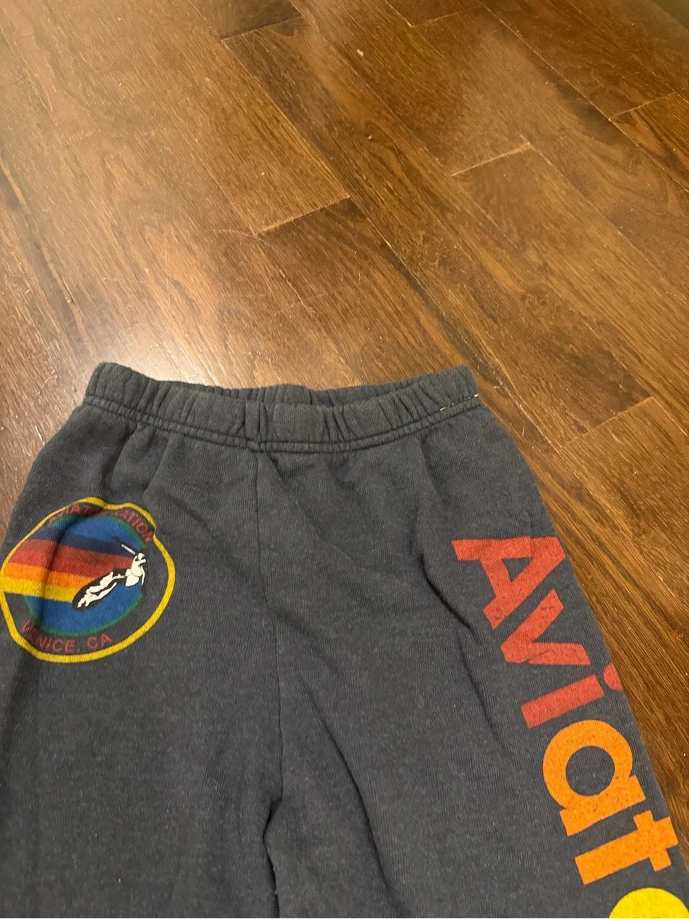 Aviator Nation Dark Gray Zip Hoodie and Sweatpants Set